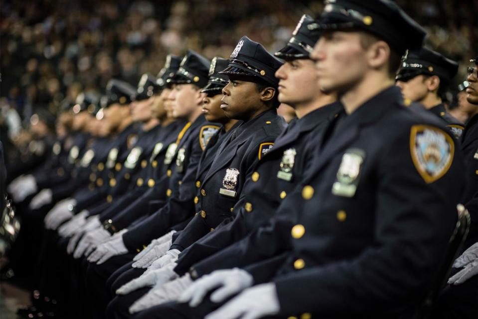 Two of the canceled NYPD academy classes are back on, Mayor Eric Adams announced last month. Corbis via Getty Images