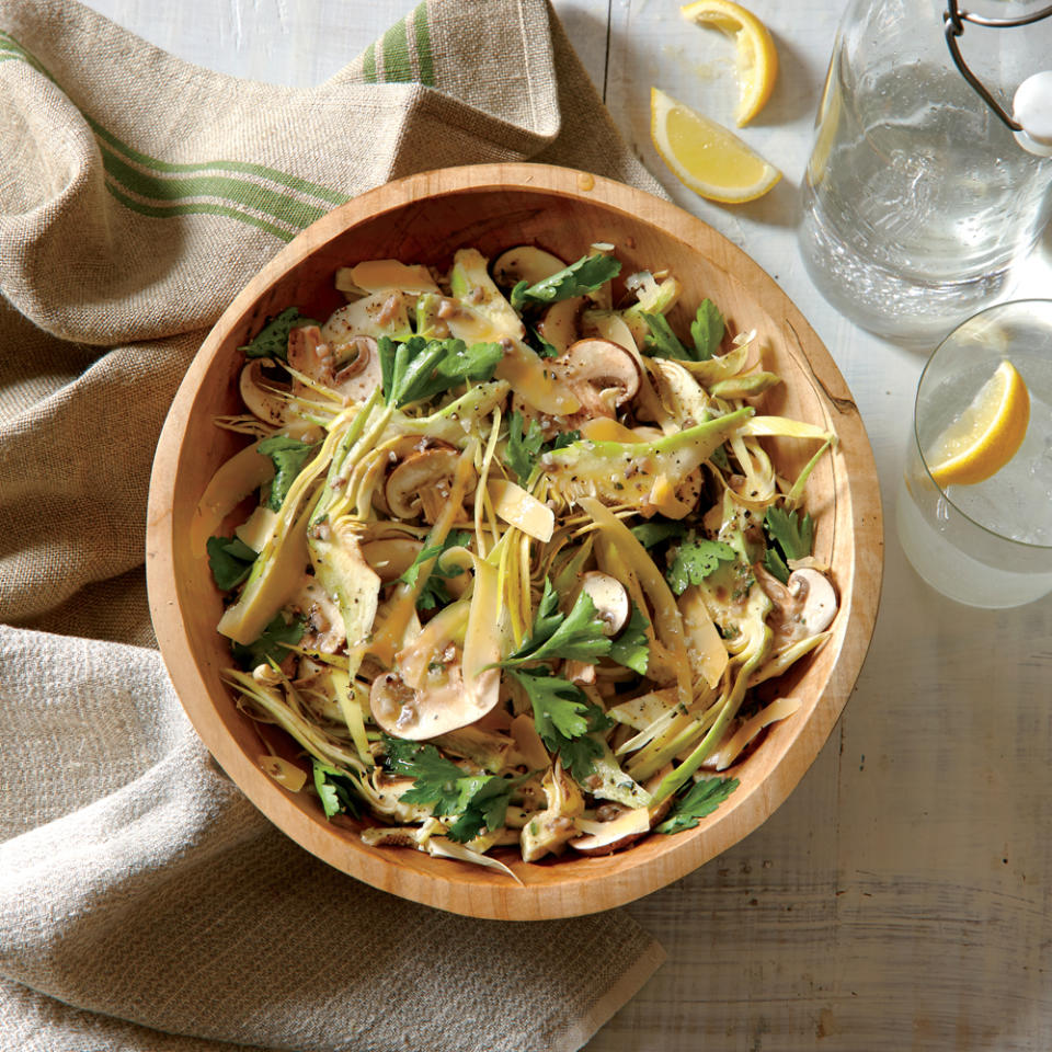 Porcini, Artichoke, and Parsley Salad