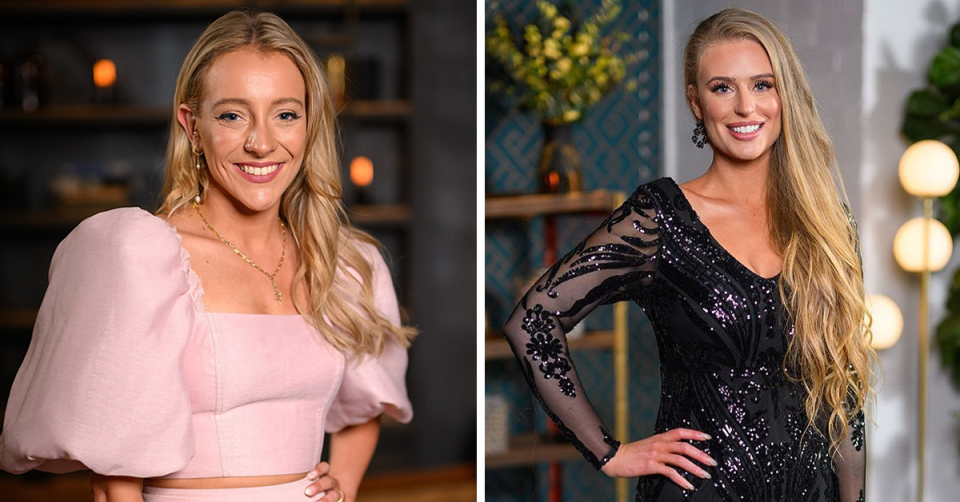 MAFS’ Lyndall Grace and Tayla Winter.