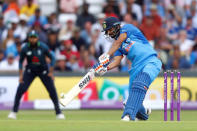 Cricket - England v India - Third One Day International - Emerald Headingley, Headingley, Britain - July 17, 2018 India's Bhuvneshwar Kumar in action Action Images via Reuters/Ed Sykes