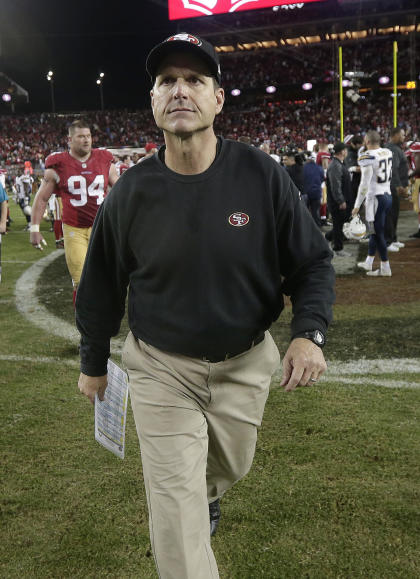 49ers GM confirms that Michigan has reached out about Jim Harbaugh