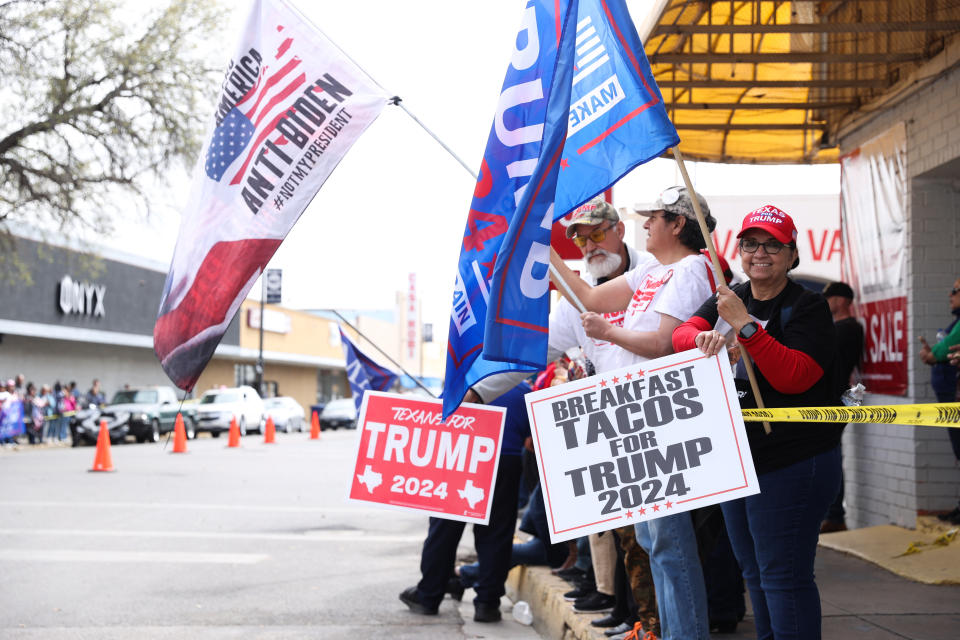 Texas is a Republican base with many supporters.  (Lokman Vural Elibol/Anadolu via Getty Images)