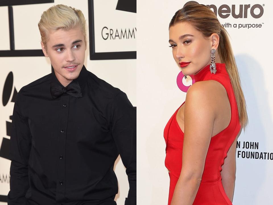 justin bieber hailey baldwin 2016