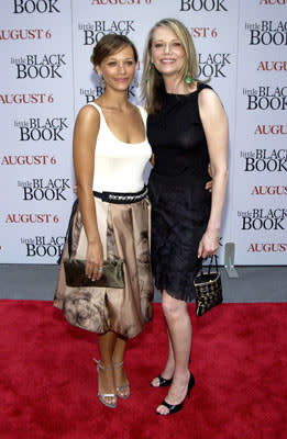 Rashida Jones and Peggy Lipton at the New York premiere of Revolution Studio's Little Black Book