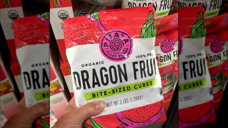 Pitaya Foods Organic Dragon Fruit Cubes