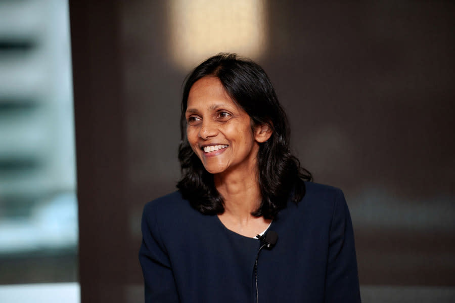 4 areas where women are leading in finance. Pictured: Macquarie CEO, Shemara Wikramanayake. Source: The Hawthorn Club