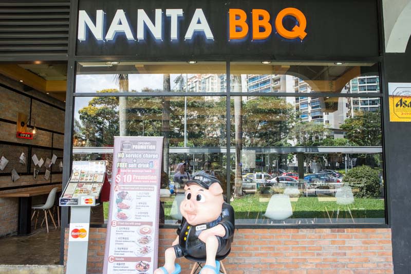 korean bbq - nanta bbq