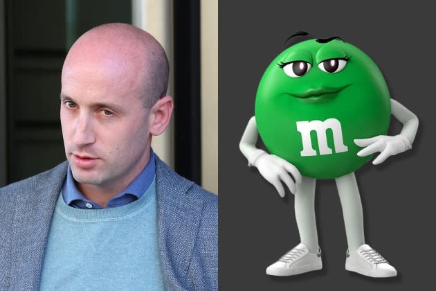 Stephen Miller Is Taking Legal Action Against the M&M's Company
