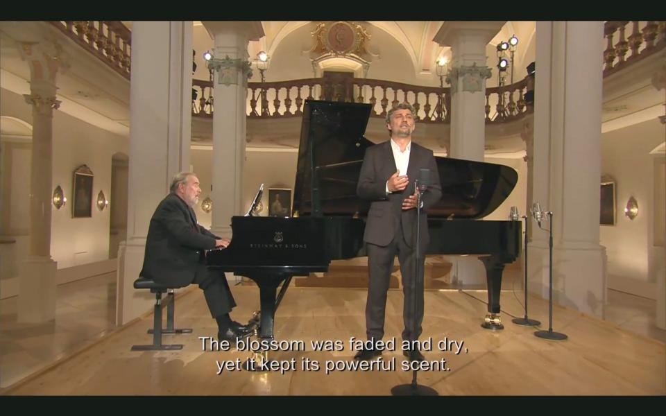 Jonas Kaufmann with pianist Helmut Deutsch