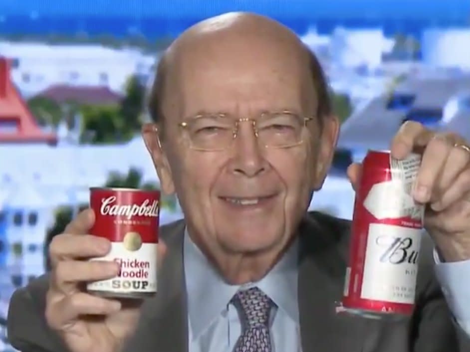 wilbur ross cnbc cans