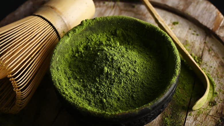 matcha green tea powder