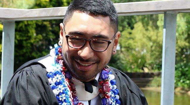 Iosefo left AUT with a Bachelor of Communications majoring in television and screen production. Source: YouTube.