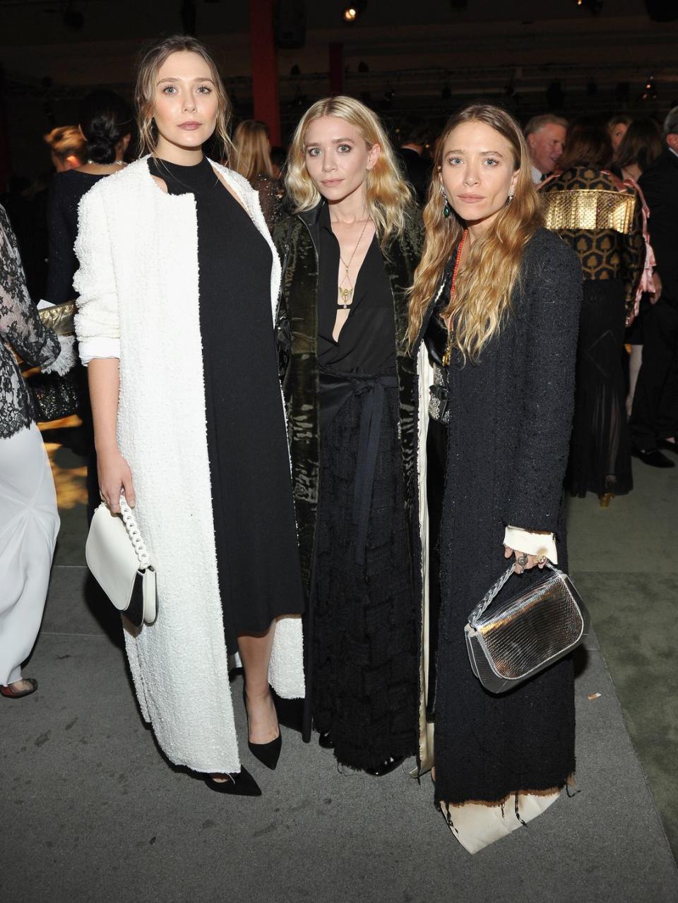 Elizabeth, Ashley and Mary-Kate Olsen