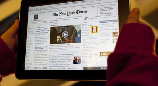 New York Times Said To Charge Less Than $20 A Month For Web Access