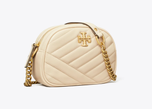 Tory Burch Kira Chevron Small Flap Shoulder Bag (New Cream) Handbags -  Yahoo Shopping