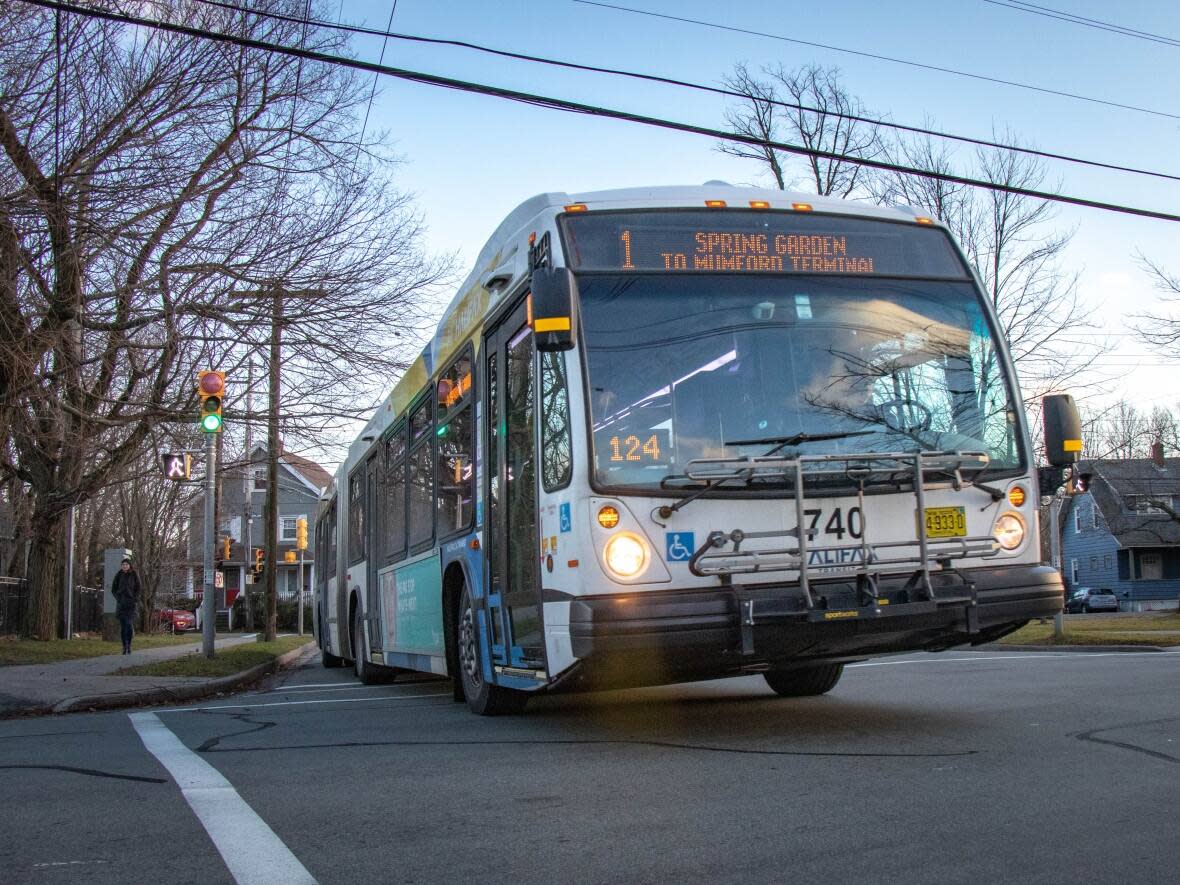 The municipality is commissioning a study of incorporating hydrogen fuel cell buses into its fleet. Right now, the fleet runs entirely on diesel and gasoline. (Robert Short/CBC - image credit)