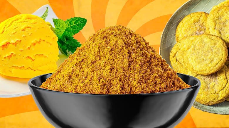 Curry powder and desserts