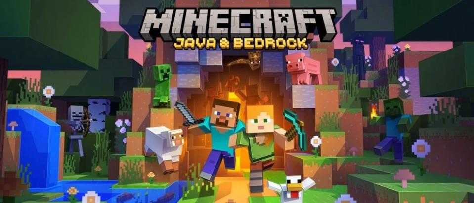 熱門沙盒遊戲《Minecraft》禁止在遊戲、伺服器中使用NFT與區塊鏈相關插件。   圖：Minecraft官網