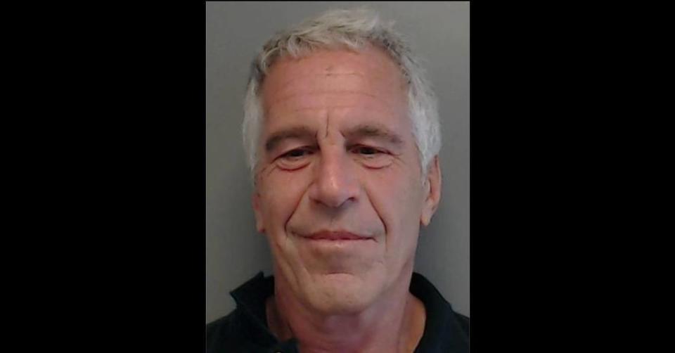 Sex offender Jeffrey Epstein, shown smiling in a mug shot, was found dead in his cell at the Metropolitan Correctional Center. The medical examiner ruled it a suicide.