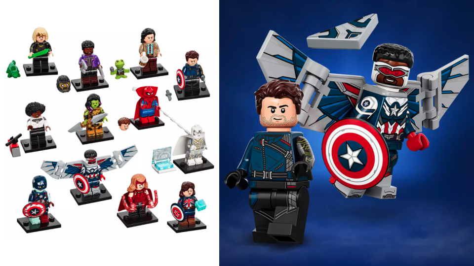 Best Marvel toys: Lego Marvel Minifigures.