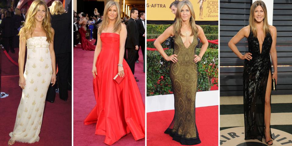 See Jennifer Aniston’s Most Stunning Red Carpet Moments Ever