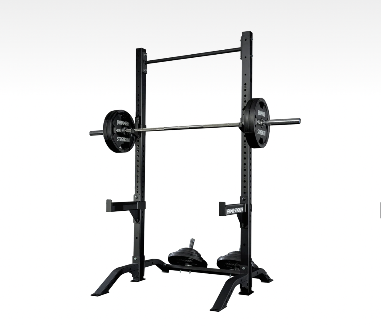 <p><a href="https://shop.lifefitness.com/collections/racks-plate-loaded-equipment/products/hammer-strength-hd-athletic-nx-squat-stand" rel="nofollow noopener" target="_blank" data-ylk="slk:Shop Now;elm:context_link;itc:0;sec:content-canvas" class="link rapid-noclick-resp">Shop Now</a></p><p>HD Athletic NX Squat Stand</p><p>lifefitness.com</p><p>$1834.00</p>