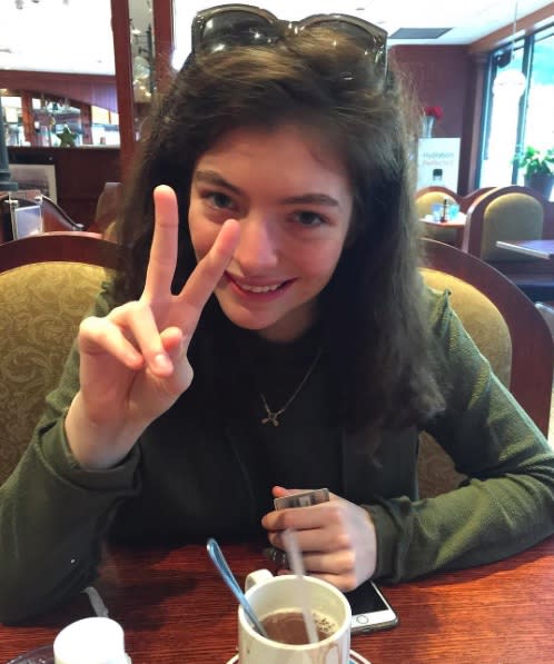 Lorde opened up about life and her upcoming second album in this super beautiful Facebook post
