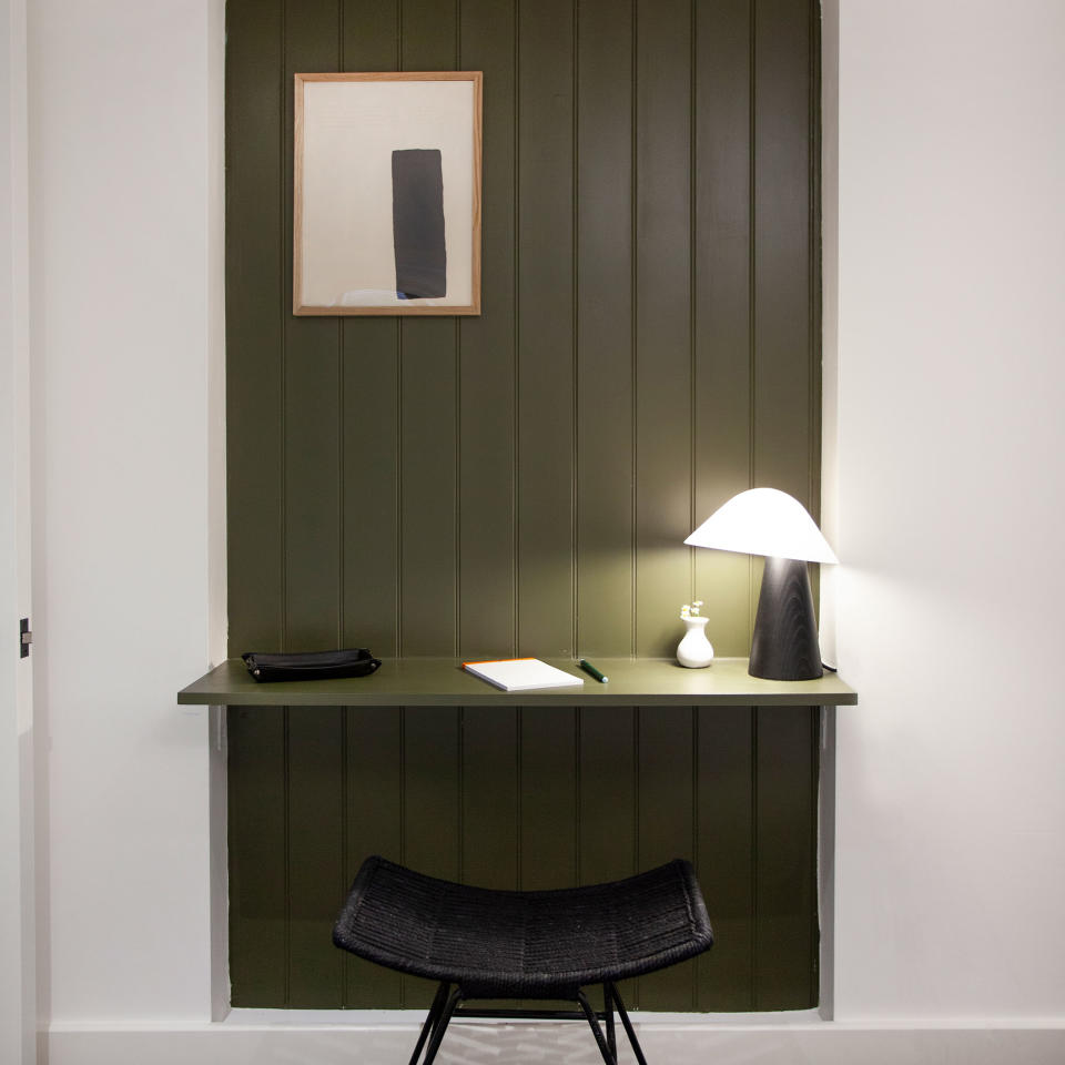 Use panelling to define the space