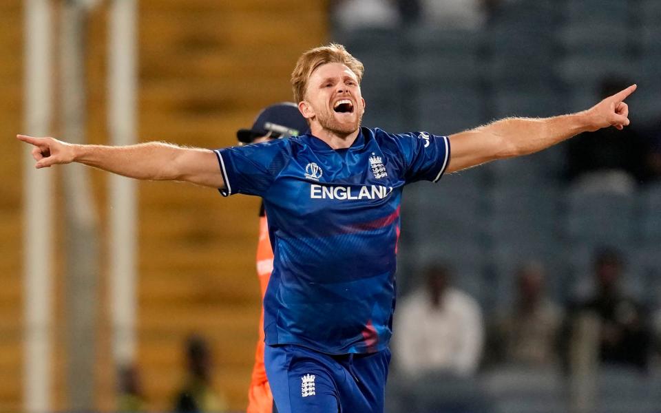 David Willey - Best 30 men's cricketer's in Britain right now