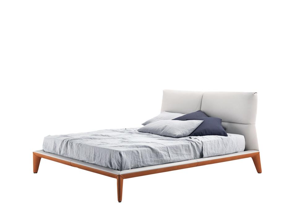 Giselle bed by Mario Ferrarini for Poltrona frau; $6,800. poltronafrau.com