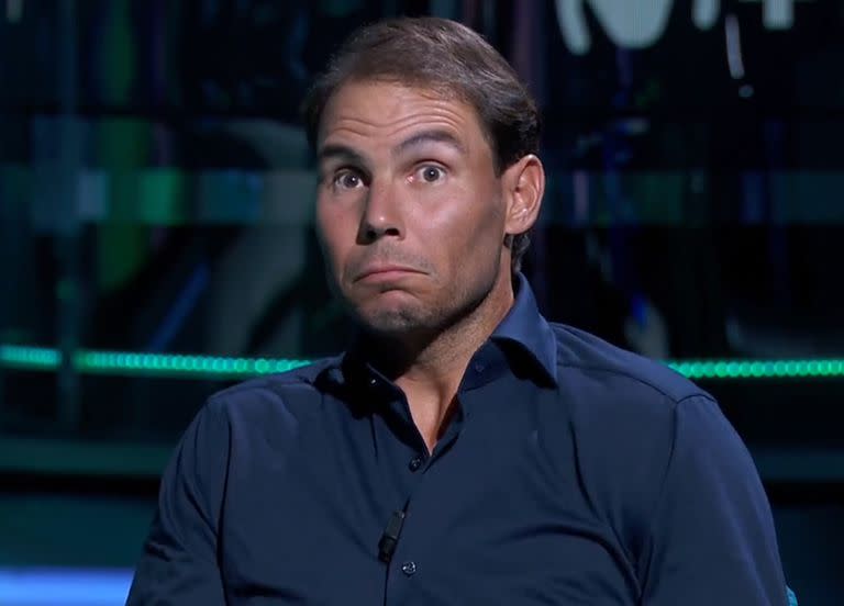 Rafael Nadal durante una reciente entrevista