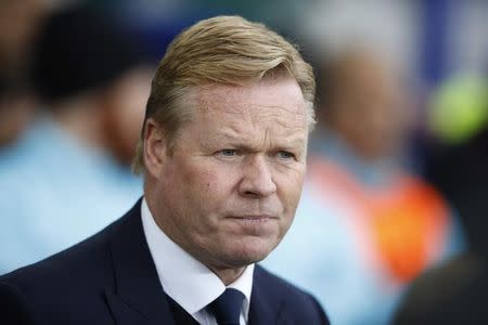 Britain Football Soccer - Everton v West Ham United - Premier League - Goodison Park - 30/10/16 Everton manager Ronald Koeman Reuters / Phil Noble Livepic