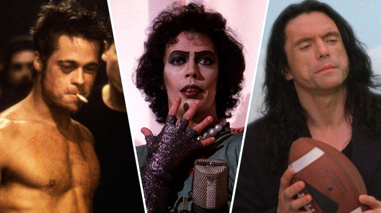 Fight Club, The Rocky Horror Picture Show and The Room are all examples of box office flops that went on to become cult hits (20th Century Fox/Alamy/Wiseau-Films)