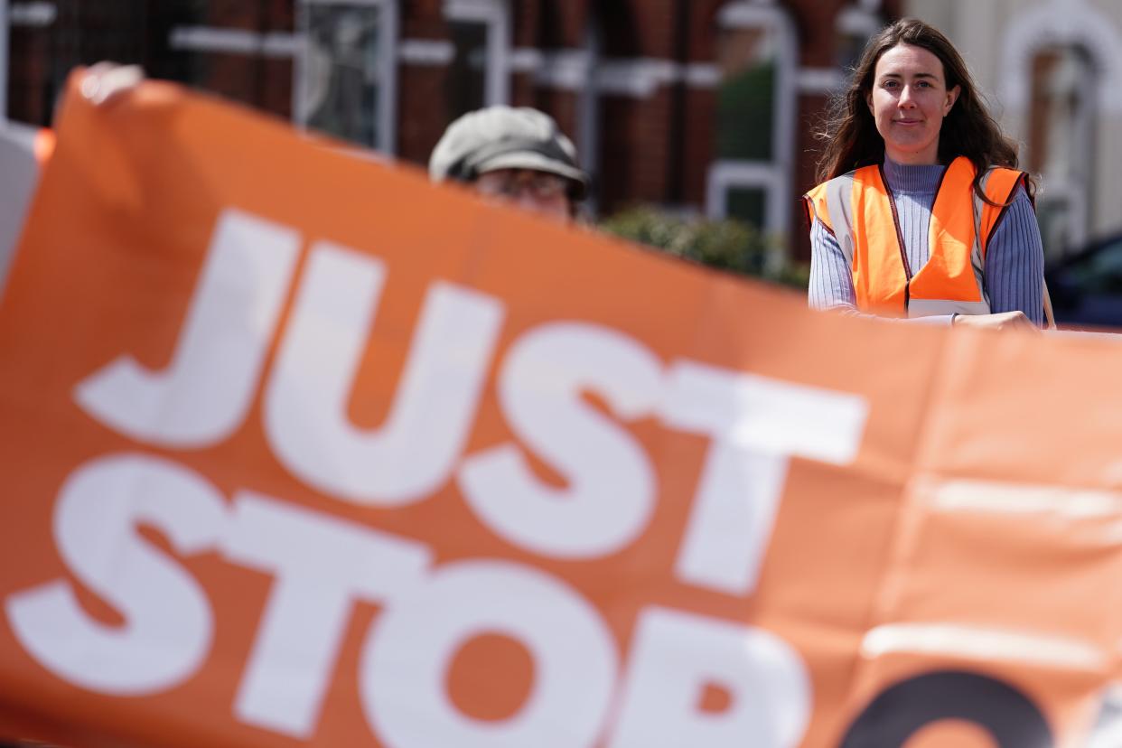 Just Stop Oil has disrupted traffic and sporting events (Jordan Pettitt/PA) (PA Wire)