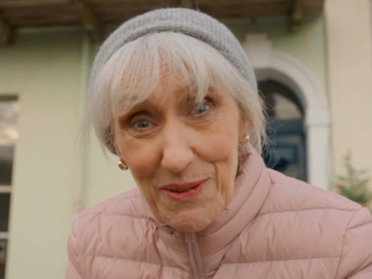 Anita Dobson as the mysterious Mrs Flood in ‘Doctor Who’ (BBC)