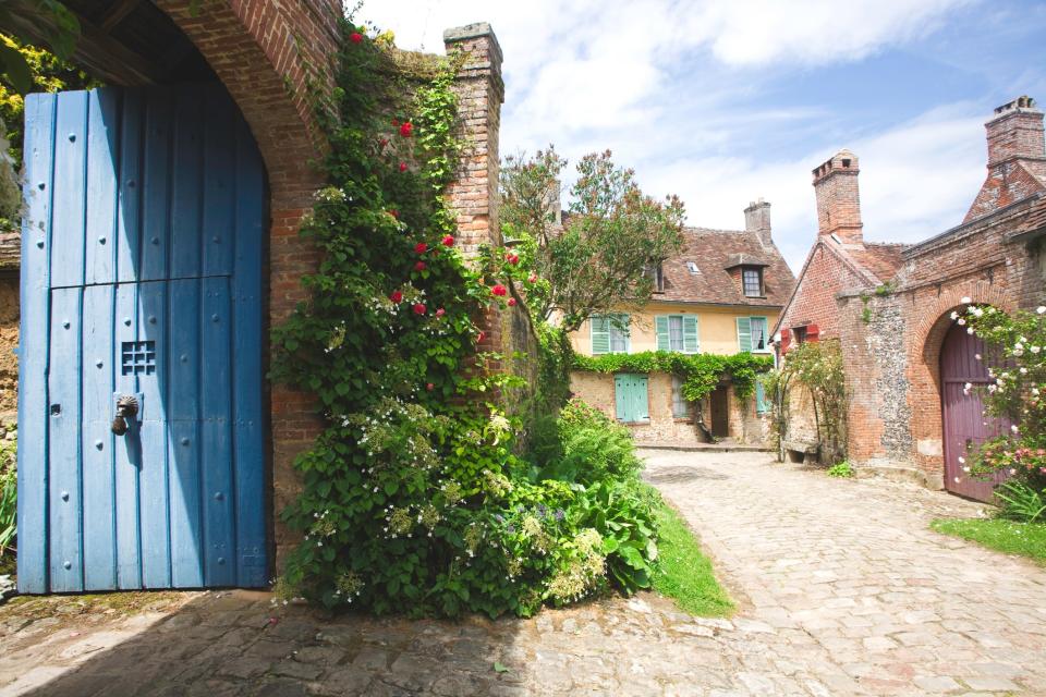 The pretty village of Gerberoy - getty