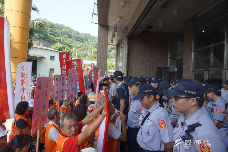 0920塭仔圳市地重劃市府座談會（陳子萱攝）