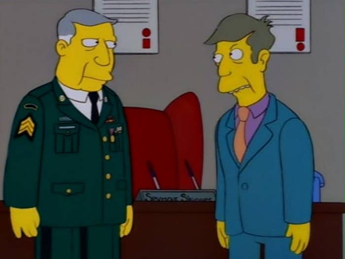 Principal Skinner and the "real" Skinner