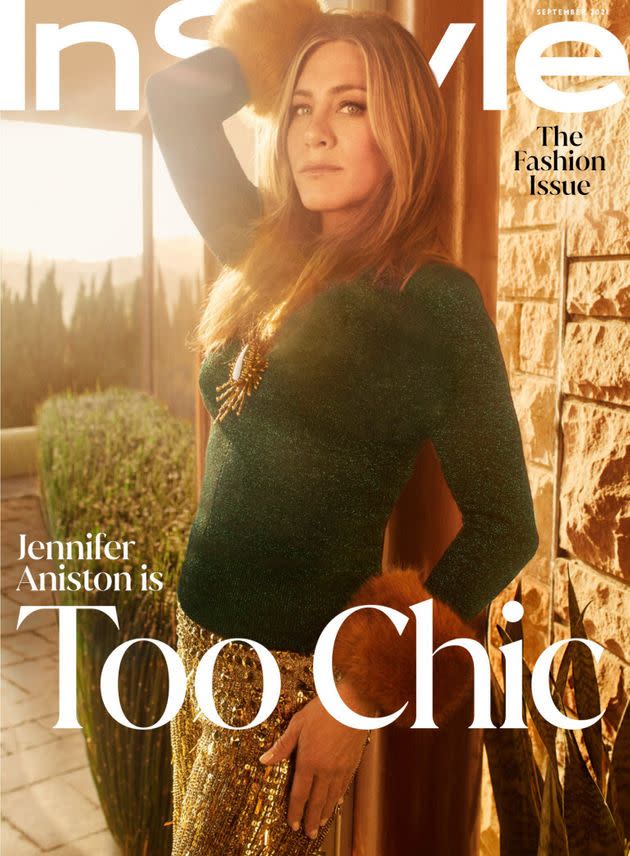 Jennifer Aniston is InStyle's September cover star (Photo: InStyle)