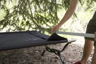 <p>You’ve probably got all your essentials accounted for when packing for a camping trip, right? <a href="https://www.menshealth.com/technology-gear/g28339425/best-camping-tents/" rel="nofollow noopener" target="_blank" data-ylk="slk:Tent;elm:context_link;itc:0;sec:content-canvas" class="link ">Tent</a>, rations, medical needs, <a href="https://www.menshealth.com/technology-gear/g33470790/best-backpacking-sleeping-bag/" rel="nofollow noopener" target="_blank" data-ylk="slk:sleeping bag;elm:context_link;itc:0;sec:content-canvas" class="link ">sleeping bag</a>. But you don’t want to be sleeping on the cold, hard, wet ground, do you? Don’t forget to add one of the best camping cots to your <a href="https://www.menshealth.com/technology-gear/g27785406/camping-essentials/" rel="nofollow noopener" target="_blank" data-ylk="slk:camping checklist;elm:context_link;itc:0;sec:content-canvas" class="link ">camping checklist</a>.</p><p>Cots are excellent, if not essential, camping accessories. They enable you to sleep in better comfort—giving you better recovery from the day’s activities—as well as keep you elevated off the ground, so you’ll stay warm and dry. </p><p>Most camping cots are constructed relatively simply—a metal frame that’s usually steel or aluminum, and a layer of fabric, usually nylon or polyester. That’s the basic structure to keep you elevated off the ground (all you have to do is add a sleeping bag and maybe a pillow, and you’re good to go). Some folding cots come with a mattress, and those are great too! It all relates back to what you need for a good night's sleep. </p><p>And there are a lot of variables when shopping for the right camping cot for you. You're going to want to take your size into account (will you fit on it?) the carrying capacity, the weight of the cot itself, and the obvious and most important, comfort.</p><p>Whether you're on the hunt for the most comfortable camping cot for bigger guys, back pains, or side sleepers, not to worry. We’ve rounded up the best camping cots you can get to fit your exact needs. Get ready for your best night’s sleep ever—in the great outdoors.</p>