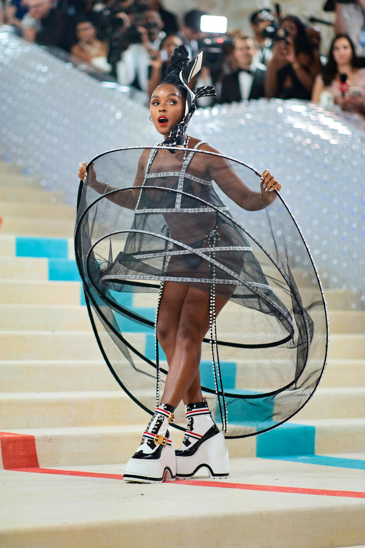 NEW YORK, NEW YORK - MAY 01: Janelle Monáe attends The 2023 Met Gala Celebrating 