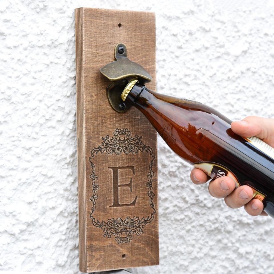 Personalized Wooden Bottle Opener