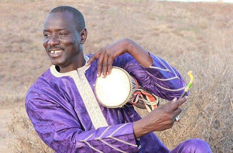 Columbus resident Massamba Diop will join the Columbus Symphony in performing "Black Panther" in Concert on Friday at the Ohio Theatre.