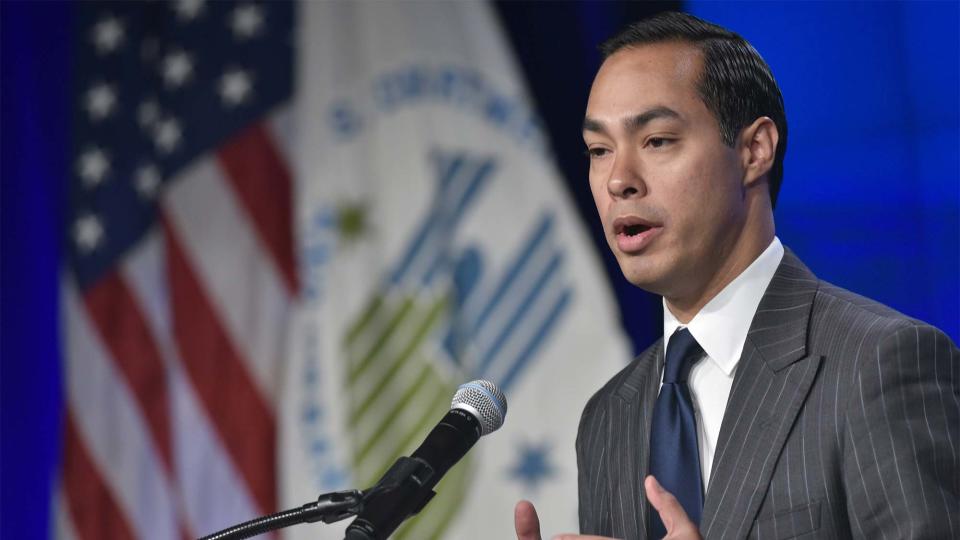 Outgoing Housing and Urban Development Secretary Julian Castro