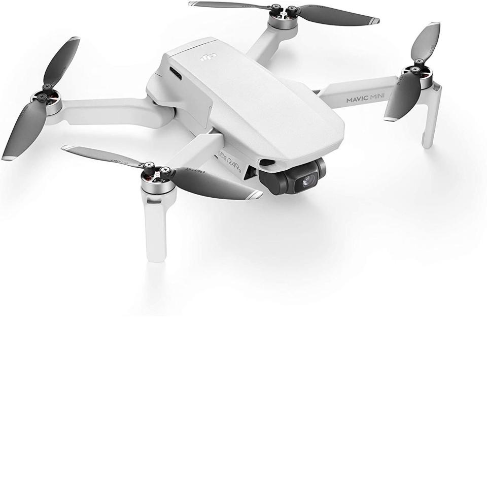 <p><strong>DJI</strong></p><p>amazon.com</p><p><strong>$399.00</strong></p><p><a href="https://www.amazon.com/dp/B07RKPP1YL?tag=syn-yahoo-20&ascsubtag=%5Bartid%7C10054.g.34313481%5Bsrc%7Cyahoo-us" rel="nofollow noopener" target="_blank" data-ylk="slk:Buy;elm:context_link;itc:0;sec:content-canvas" class="link ">Buy</a></p><p><strong><del>$499.00</del> (20% off)</strong><br><br>Try naming a better time to really get into drone photography. You can't.</p>