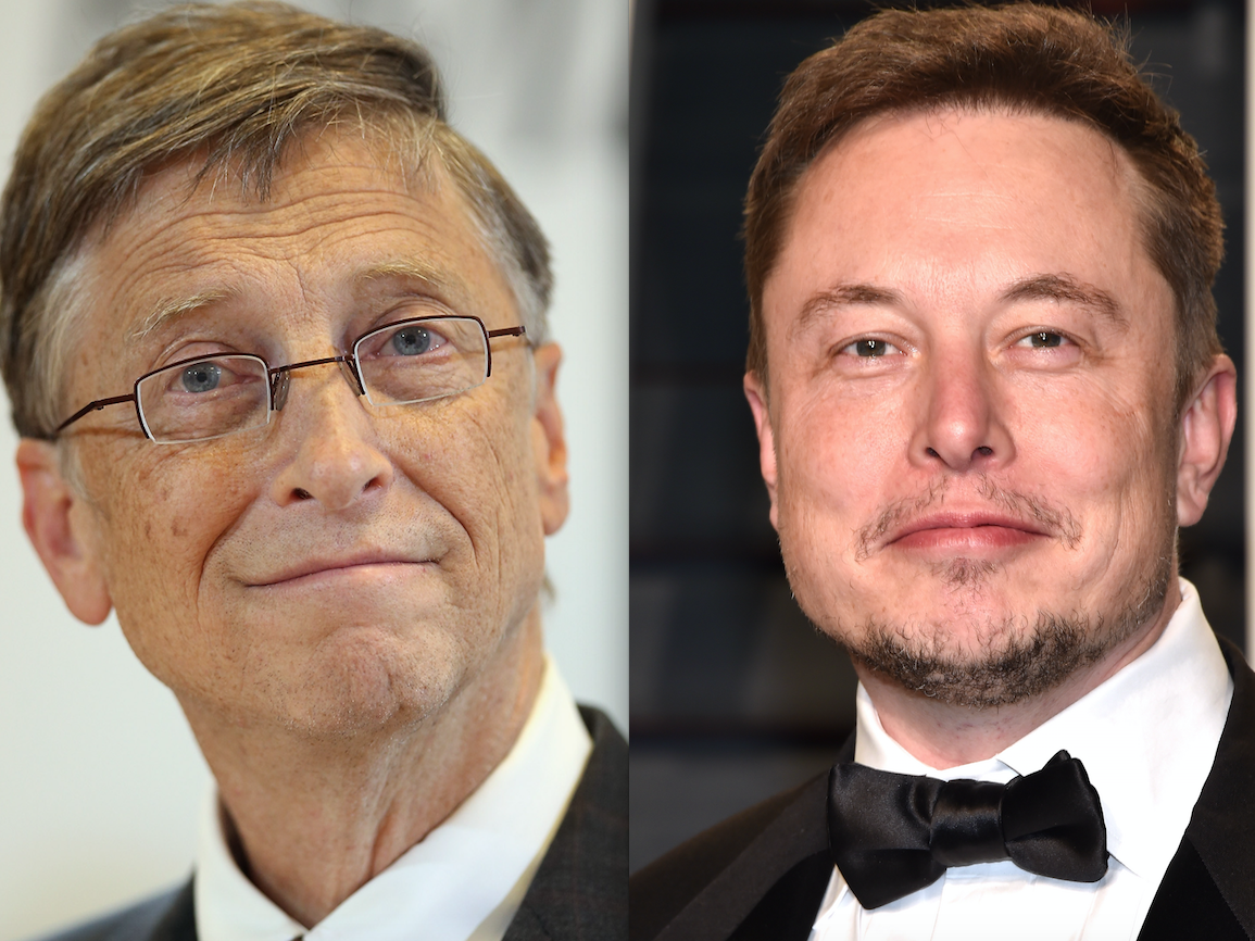 Bill Gates Elon Musk