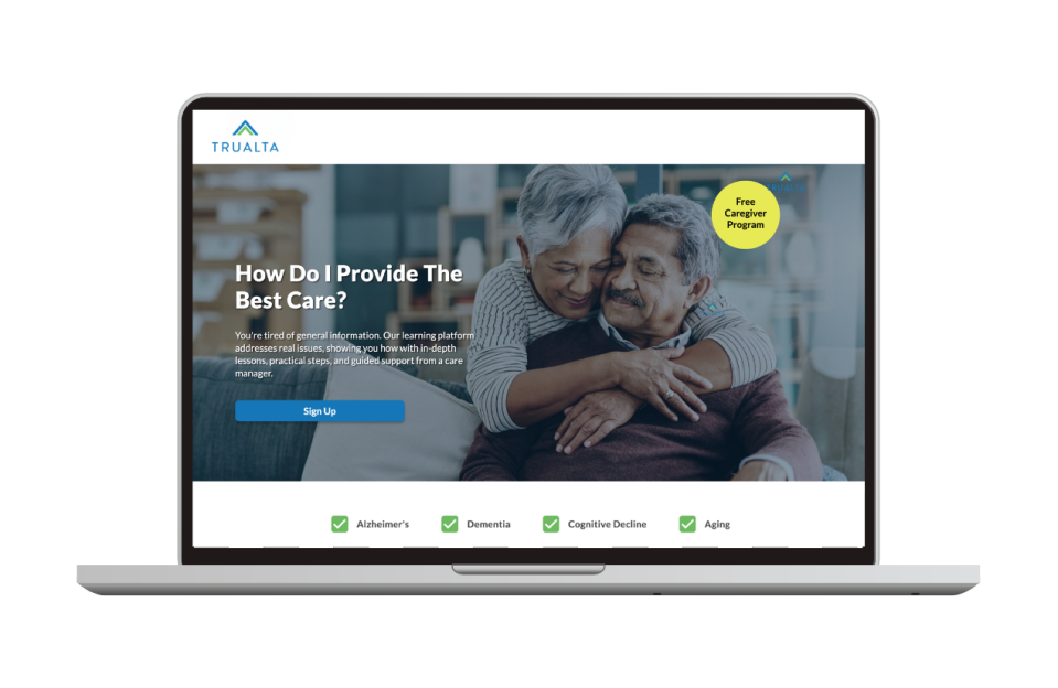 Trualta is a web-based family caregiver education and support platform. Due to a partnership, residents of Franklin, Delaware, Fairfield, Fayette, Licking, Madison, Pickaway and Union counties can get free access.