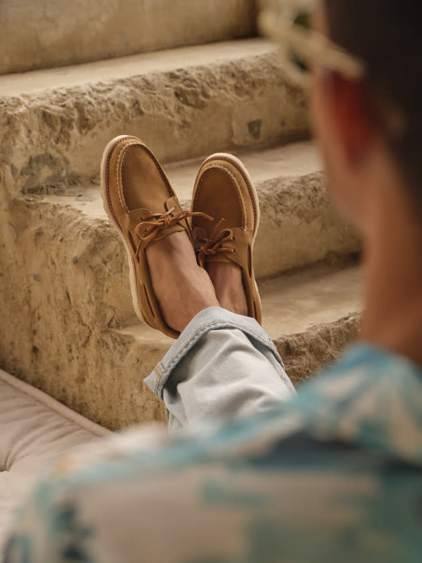 <p>Sperry x Todd Snyder Authentic Original campaign. Photo: Jeremy Mitchell/Courtesy of Sperry</p>