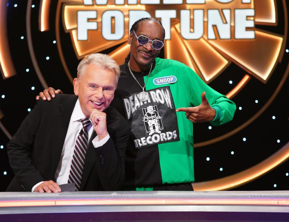 PAT SAJAK, SNOOP DOGG (Christopher Willard / ABC)