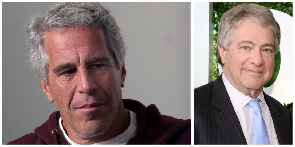 Jeffrey Epstein and Leon Black